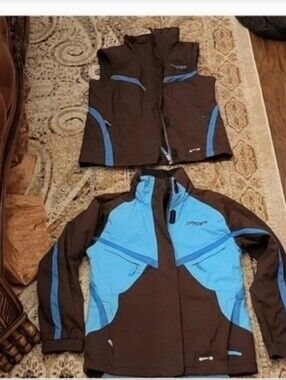Spyder ladies  ski coat +vest size S
